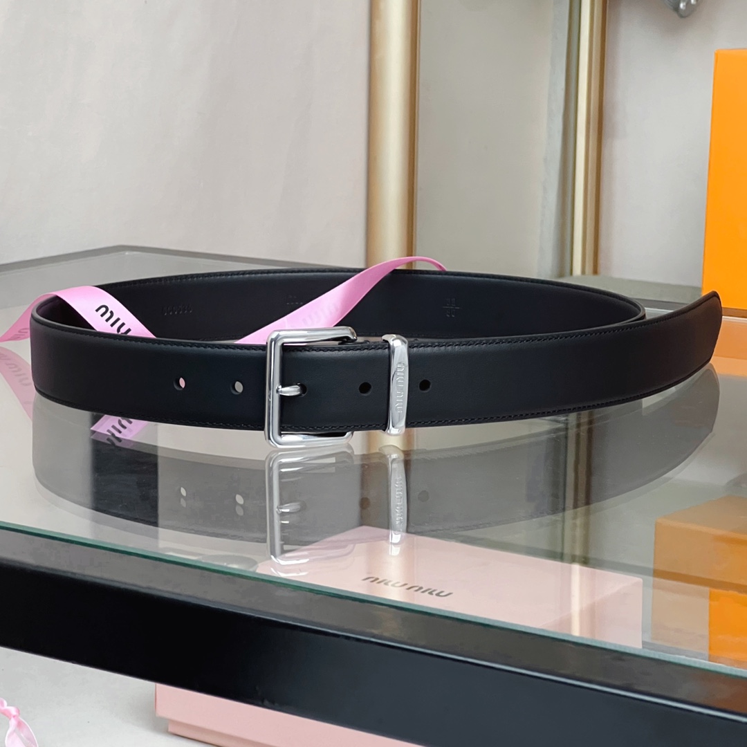 miumiu 미우미우 가죽 벨트