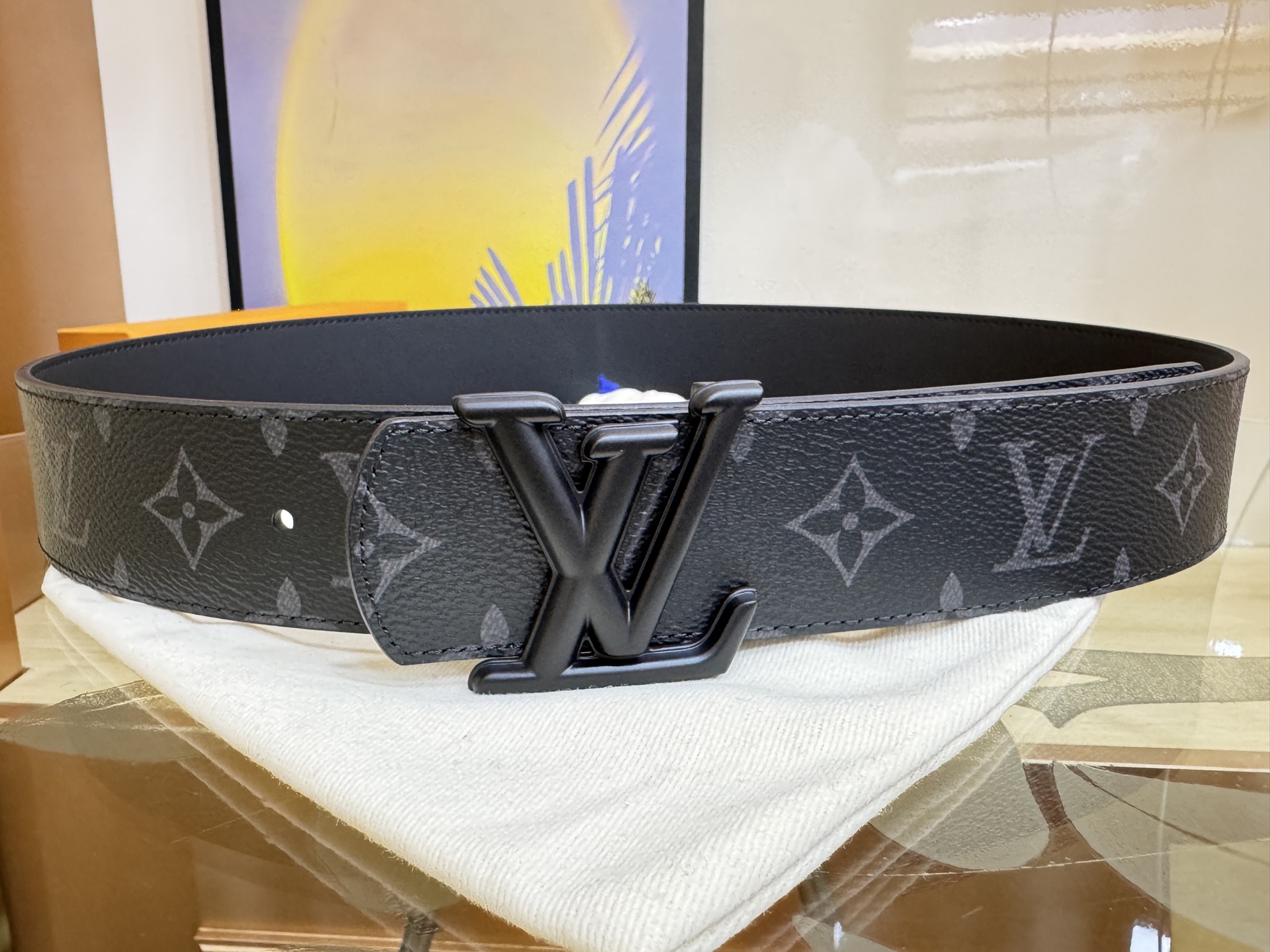 LV Dimension 루이비통 리버서블 벨트