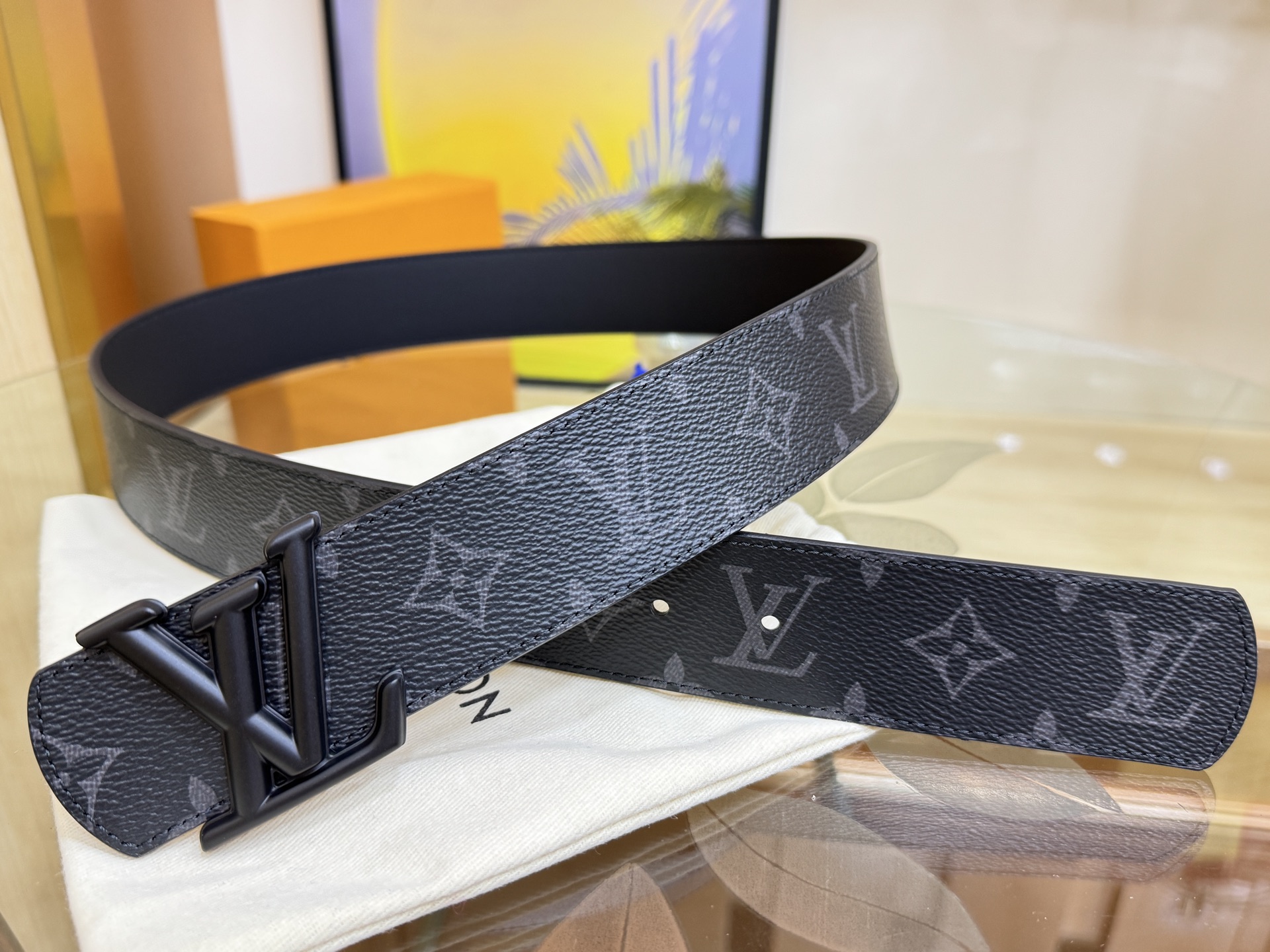 LV Dimension 루이비통 리버서블 벨트