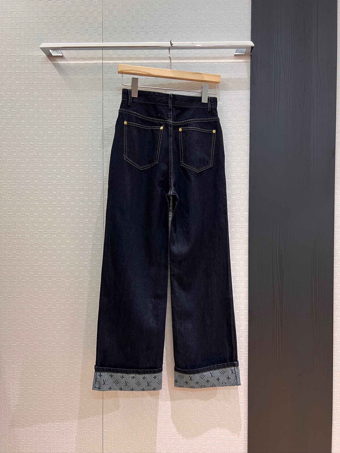 LV 루이비통 데님 스트레이트 팬츠 청바지 의류