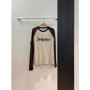 YSL 생로랑 시스루 롱슬리브 긴팔 티셔츠 의류