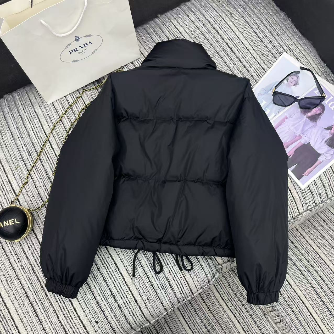 Prada 프라다 하이넥 다운 점퍼 자켓 의류