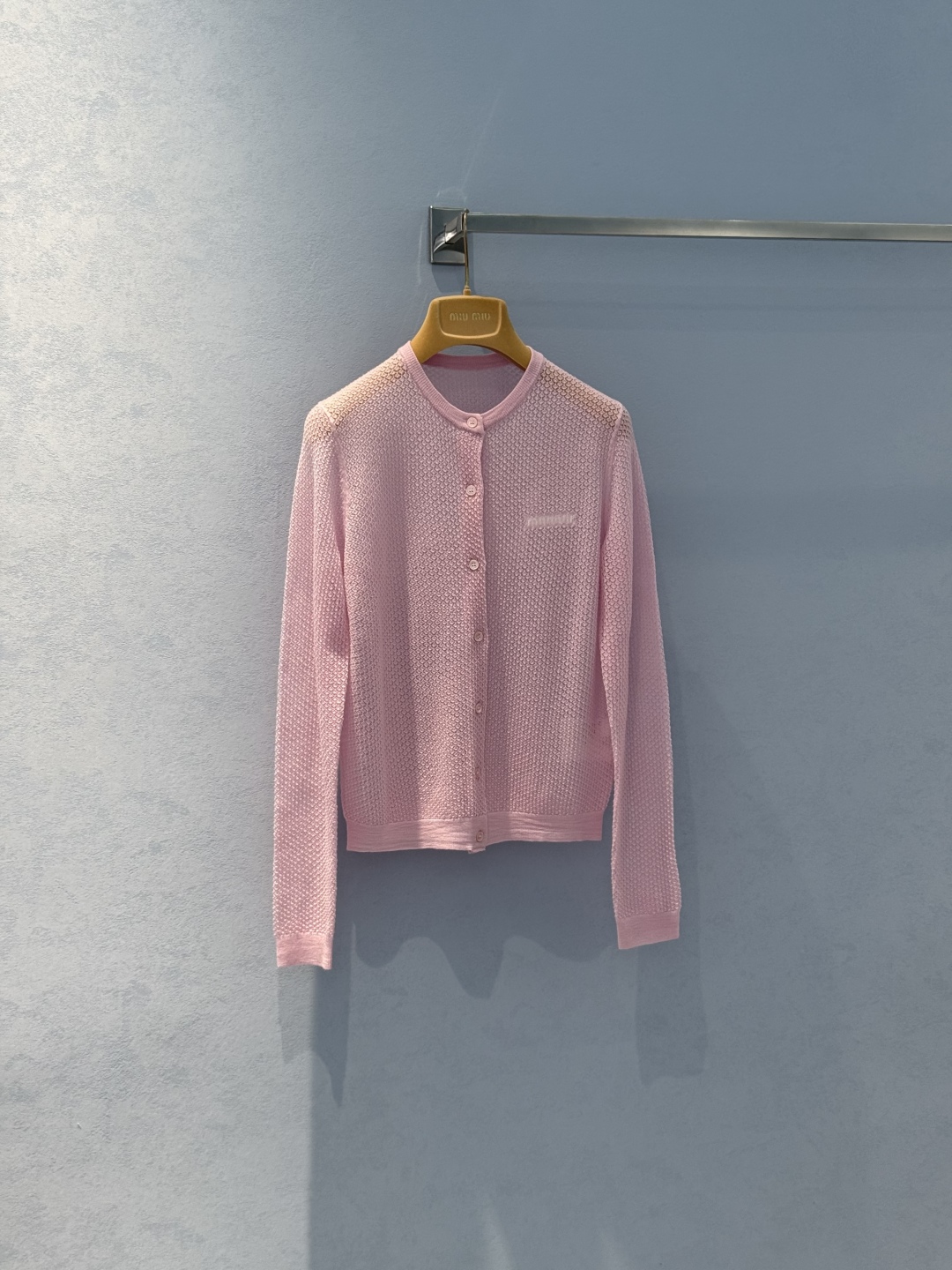 MiuMiu 미우미우 퀼팅 텍스처 니트 가디건 의류