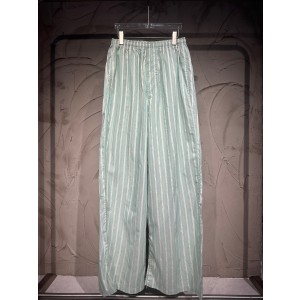 Balenciaga 발렌시아가 스트라이프 민트 팬츠 바지 의류