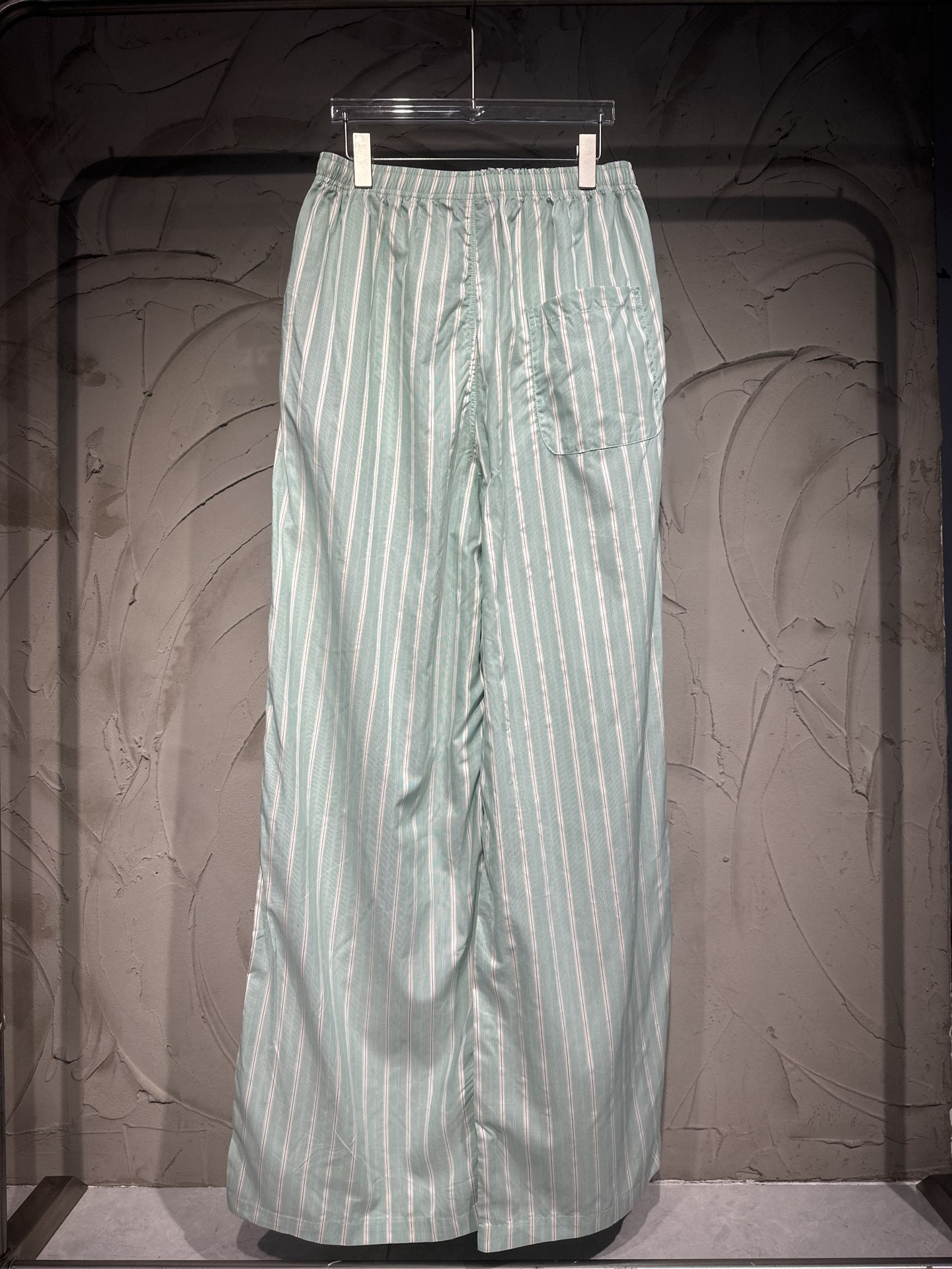 Balenciaga 발렌시아가 스트라이프 민트 팬츠 바지 의류