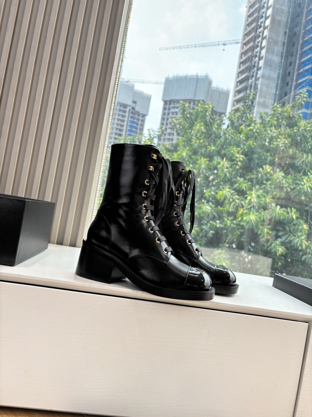CHANEL 샤넬 라이더 부츠 신발