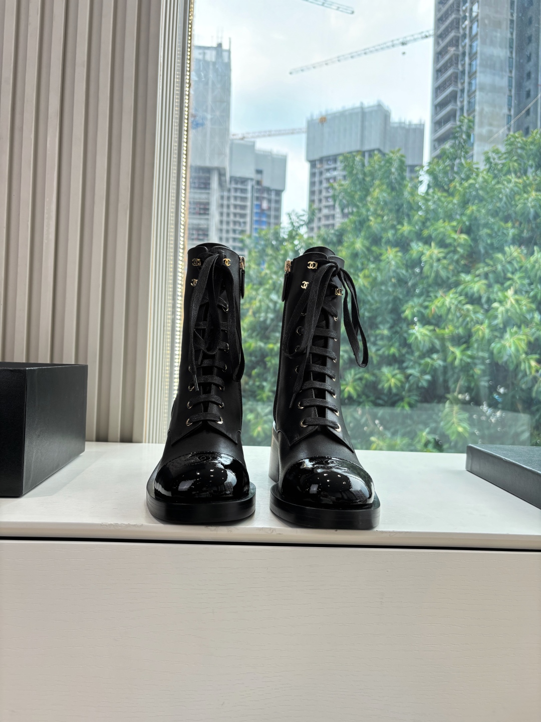 CHANEL 샤넬 라이더 부츠 신발