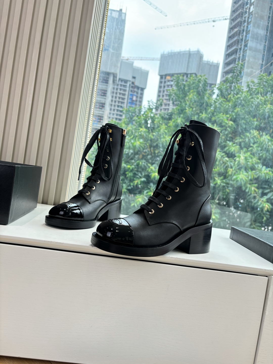 CHANEL 샤넬 라이더 부츠 신발