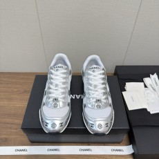 Chanel 샤넬 골드&실버 코너 3.0 캐주얼 스니커즈 신발