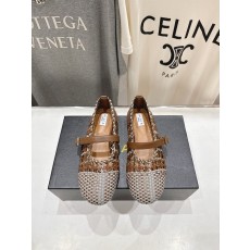Alaia 알라이아 평면 망사 발레리나 플랫 슈즈 신발
