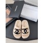 Chanel 샤넬 퍼 슬리퍼 신발