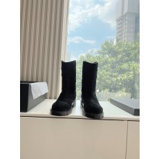 Chanel 샤넬 로고 라이더 부츠 신발