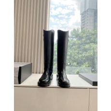 Chanel 샤넬 로고 라이더 부츠 신발