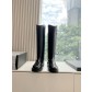 Chanel 샤넬 로고 라이더 부츠 신발