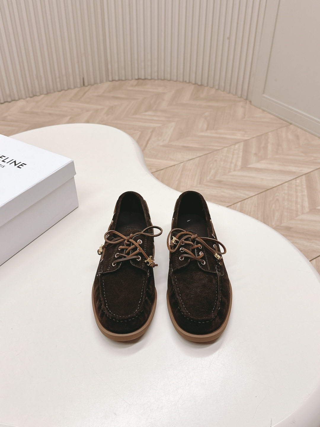 CELINE 셀린느 플랫 빈티지 로퍼 드라이빙 슈즈 신발