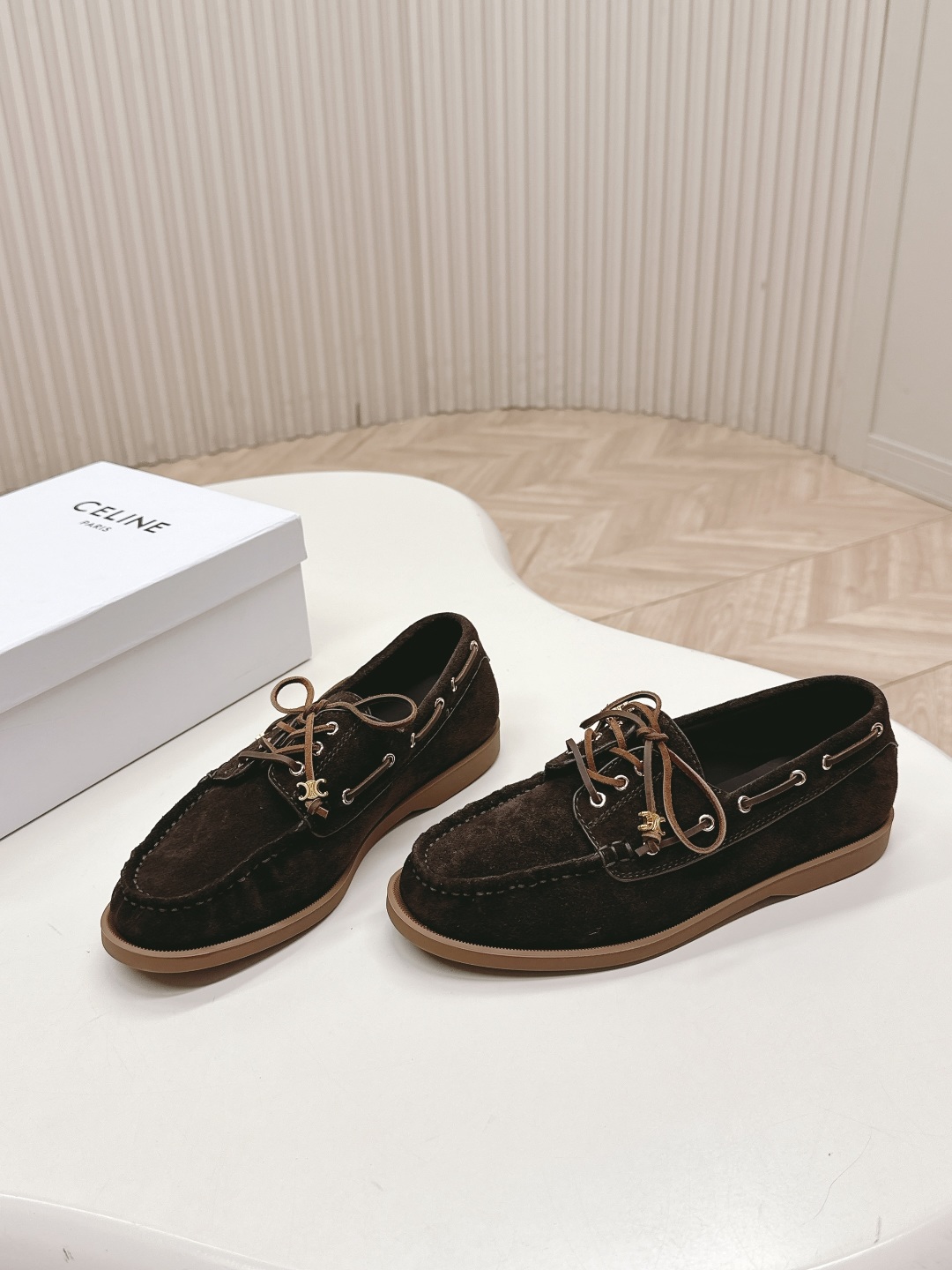 CELINE 셀린느 플랫 빈티지 로퍼 드라이빙 슈즈 신발