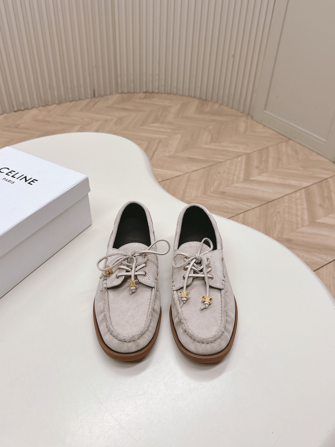 CELINE 셀린느 플랫 빈티지 로퍼 드라이빙 슈즈 신발