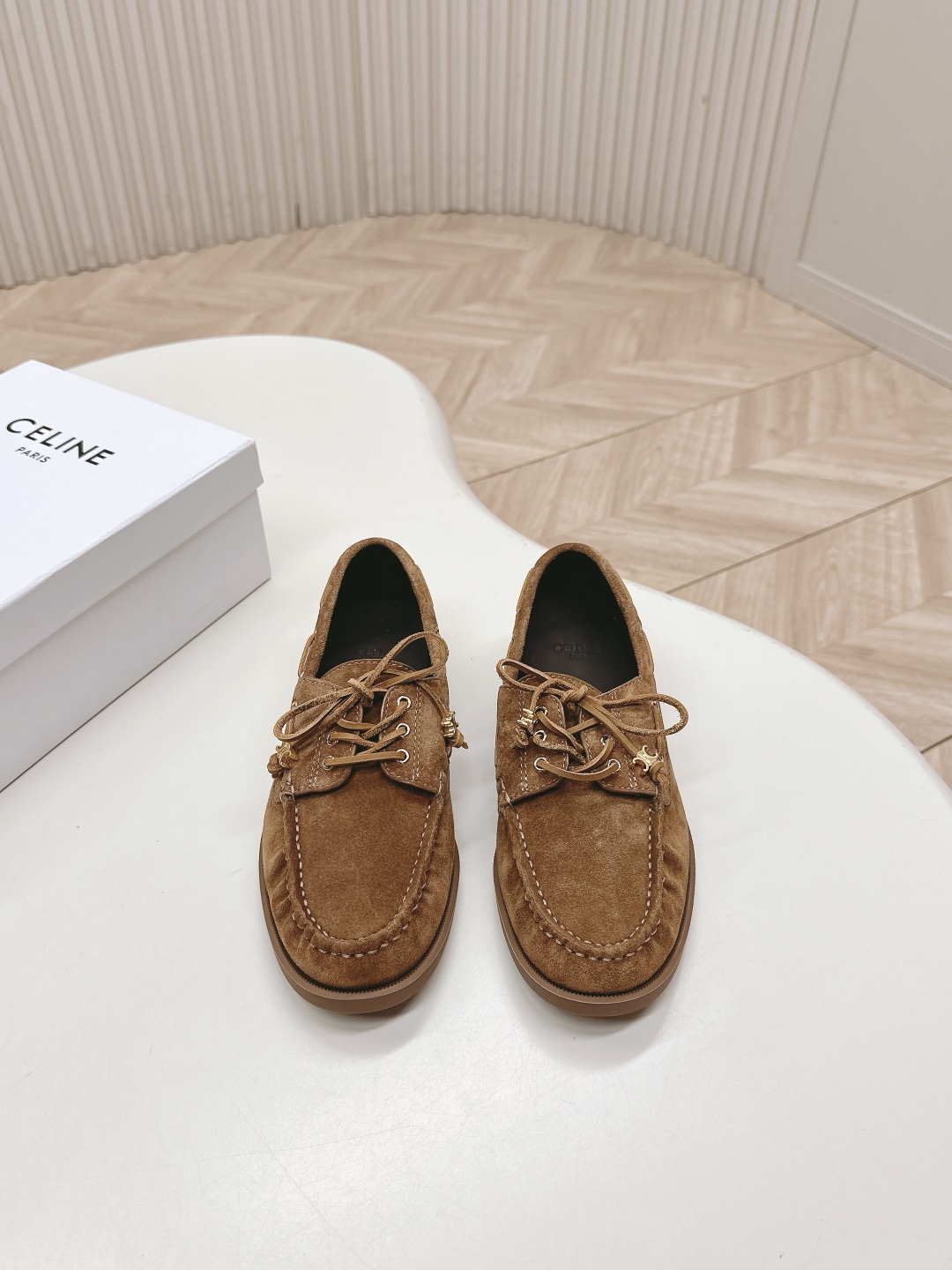 CELINE 셀린느 플랫 빈티지 로퍼 드라이빙 슈즈 신발