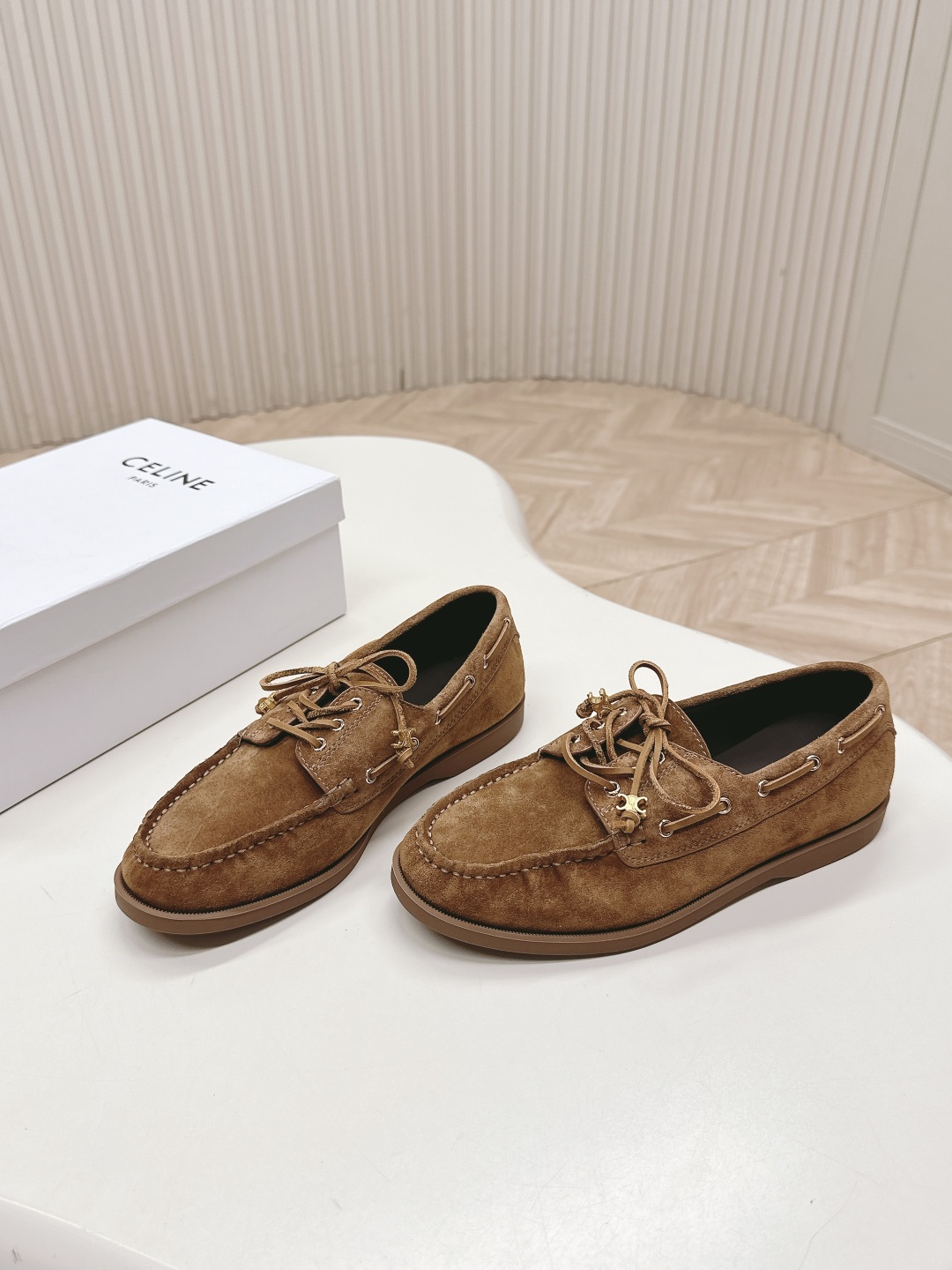 CELINE 셀린느 플랫 빈티지 로퍼 드라이빙 슈즈 신발