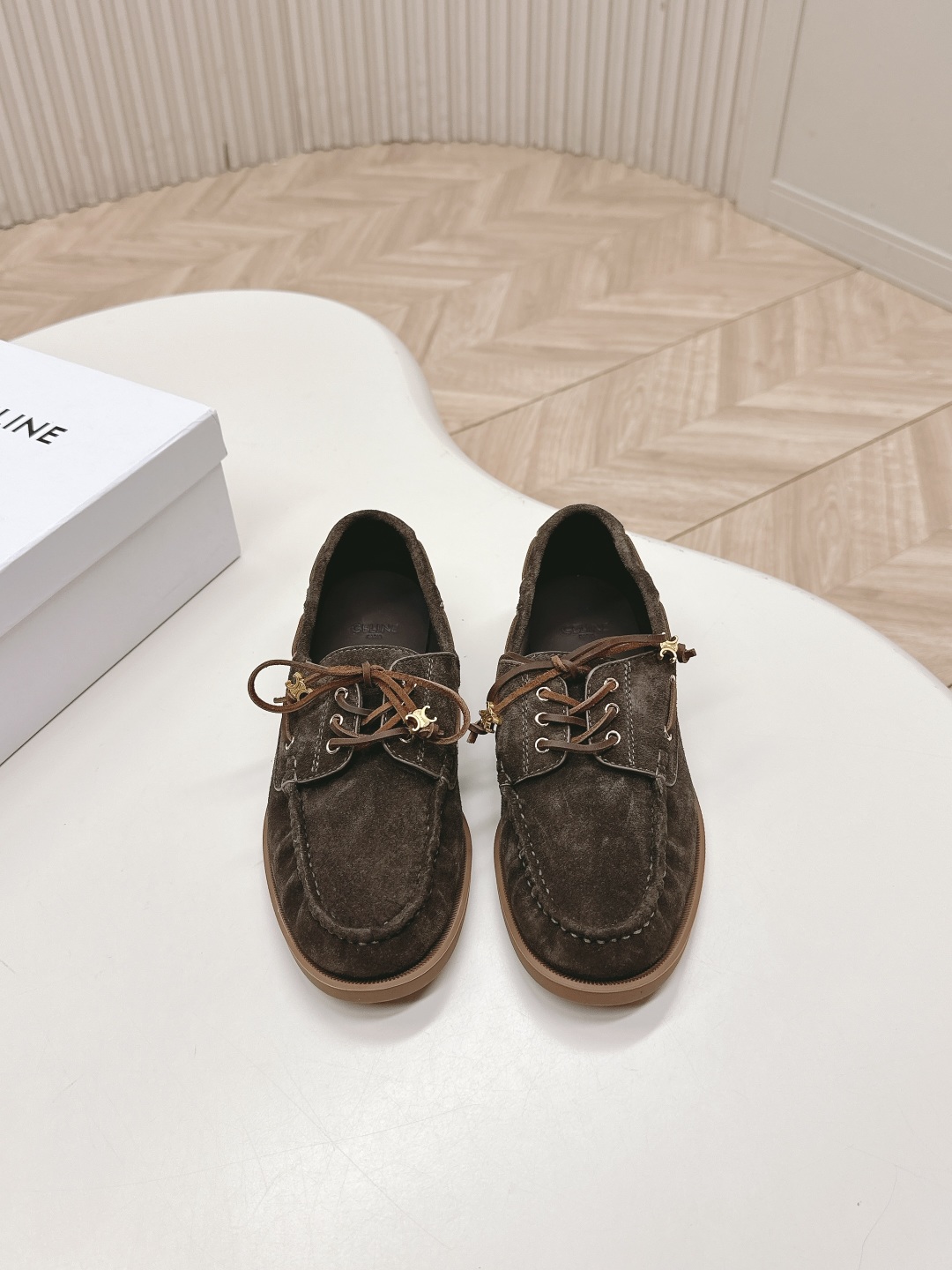 CELINE 셀린느 플랫 빈티지 로퍼 드라이빙 슈즈 신발