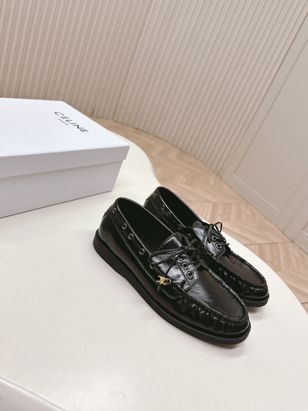 CELINE 셀린느 플랫 빈티지 로퍼 드라이빙 슈즈 신발