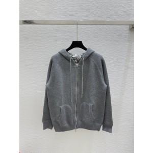 Dior CD 디올 양면 로고 니트 후드 집업 의류