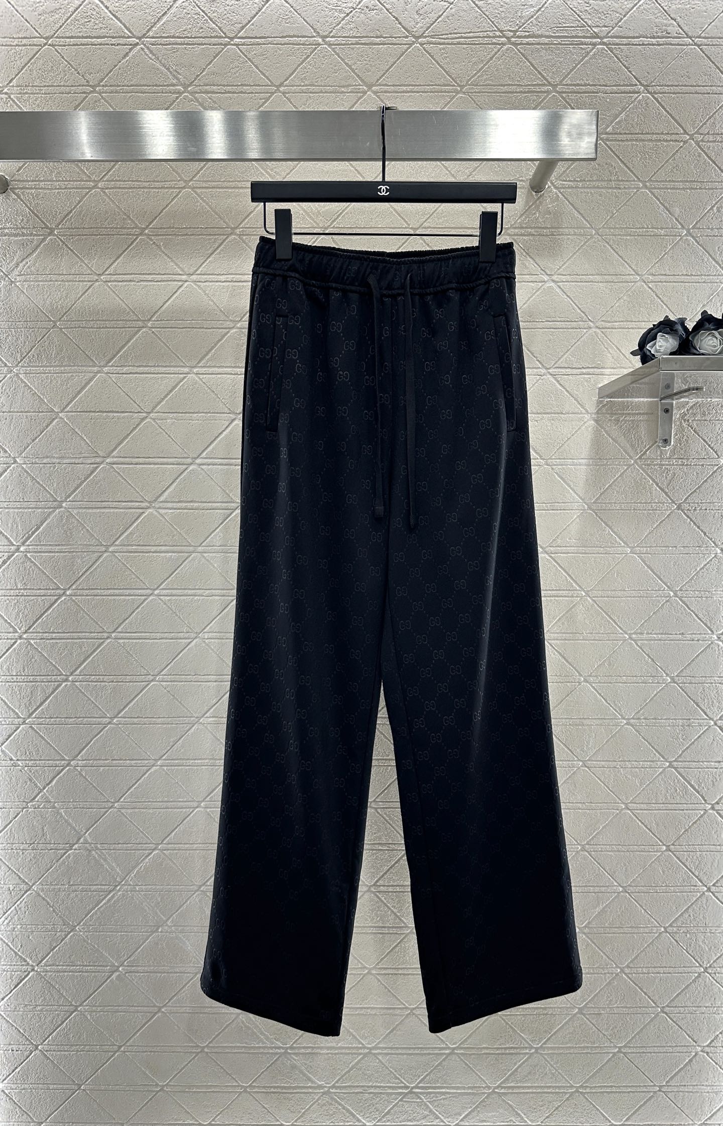 GUCCI 구찌 캐주얼 긴팔 티셔츠 + 트레이닝 팬츠 상하의 세트 의류