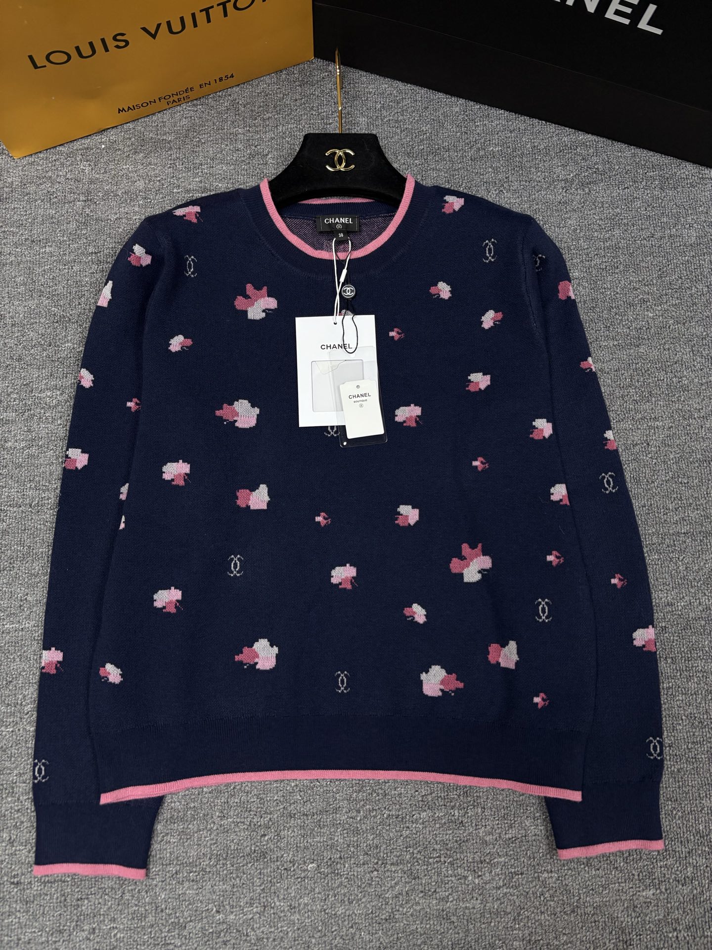 Chanel 샤넬 니트 라운드넥 풀오버 의류