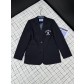 Prada 프라다 포켓 자수 로고 장식 블레이저 자켓 의류