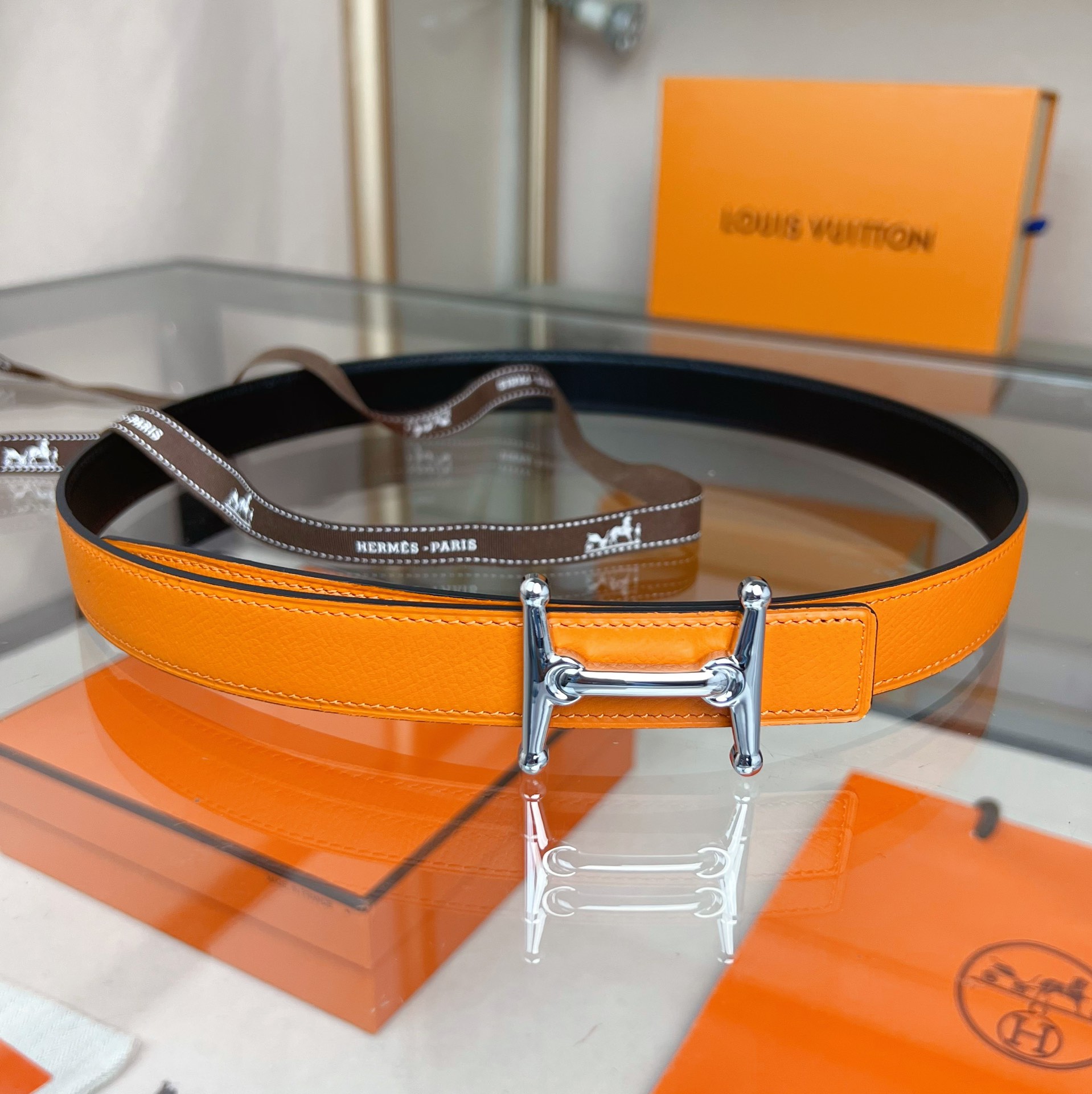Hermes 에르메스 양면 벨트