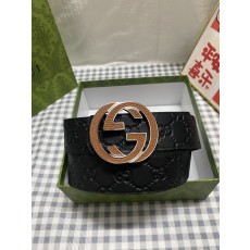 Gucci 구찌 남성용 GG 벨트 (블랙, 4.0cm)