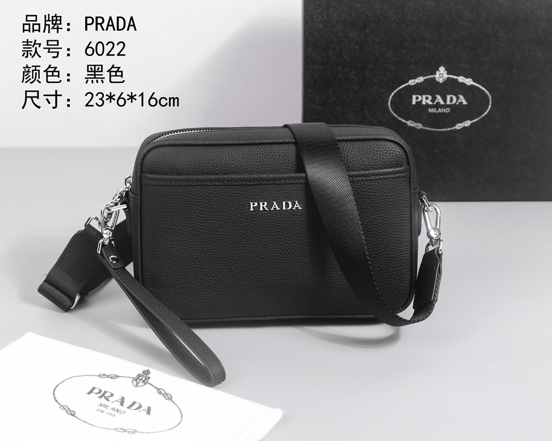 PRADA 프라다 클러치백 크로스백 가방 / 6022