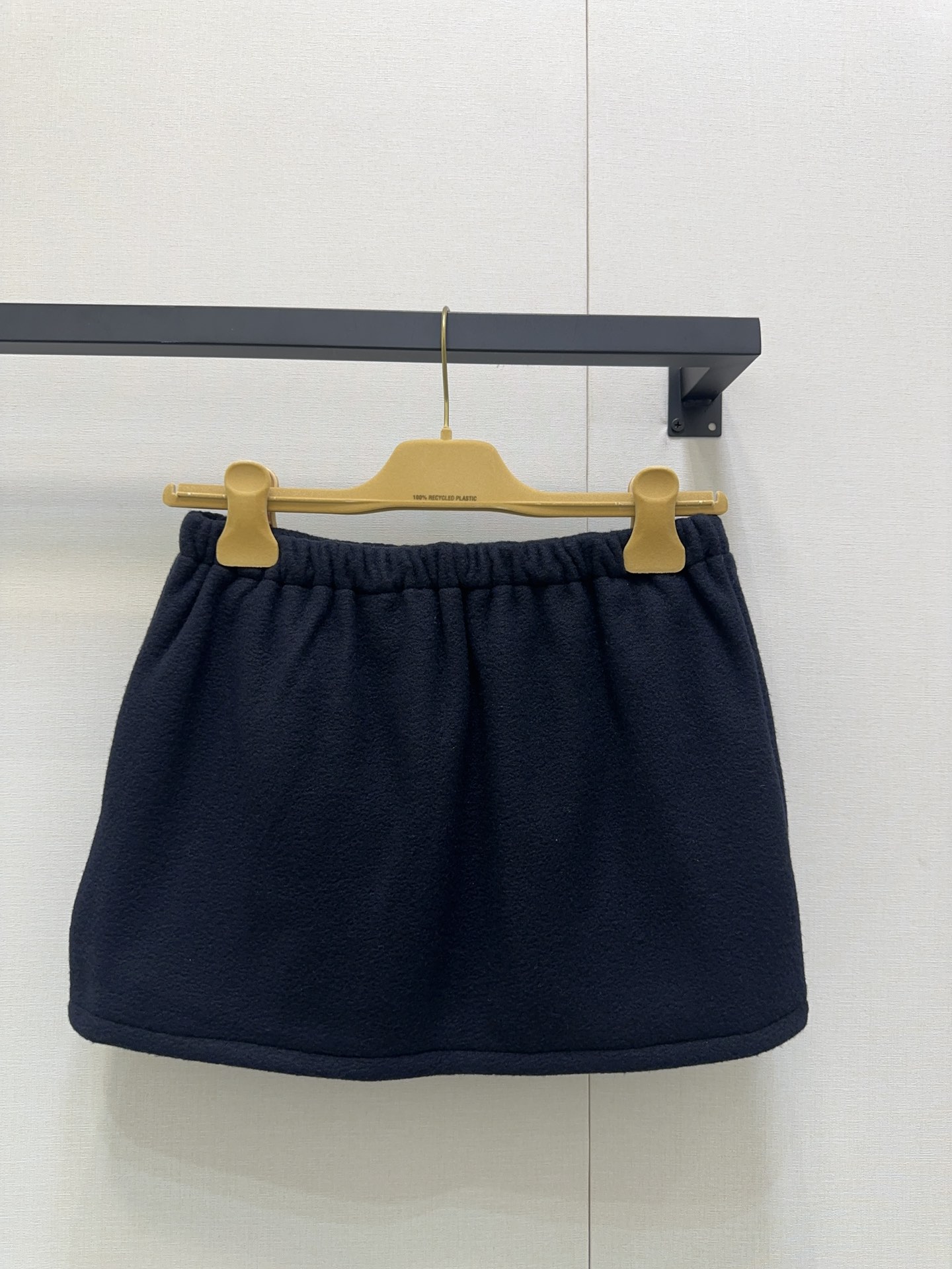 MiuMiu 미우미우 로고 자수 플리스 스커트 치마 의류