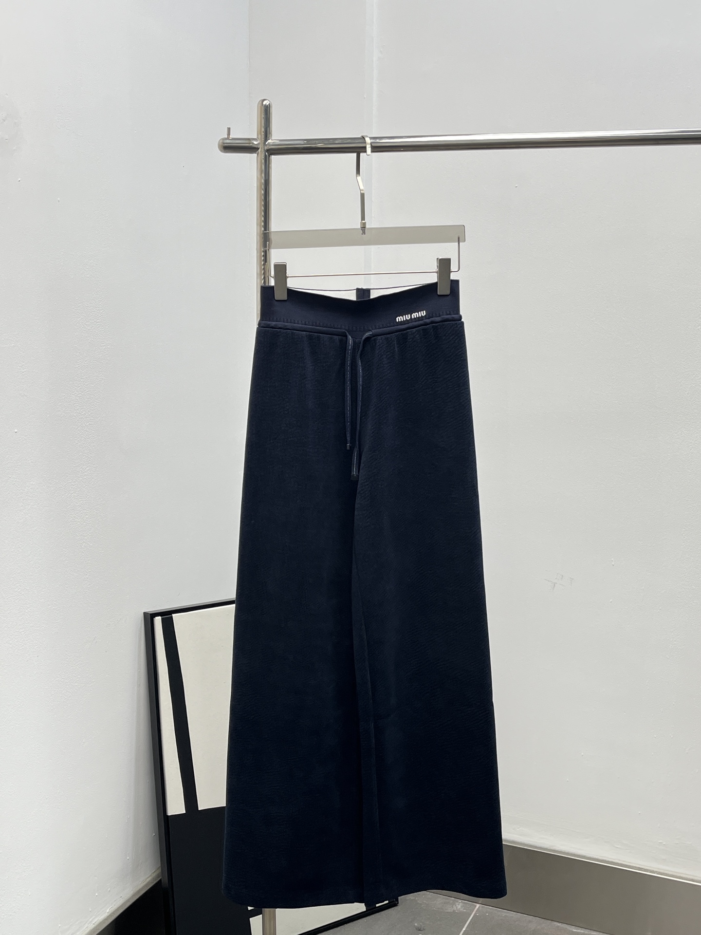 MiuMiu 미우미우 코듀로이 스트링 와이드 팬츠 바지 의류