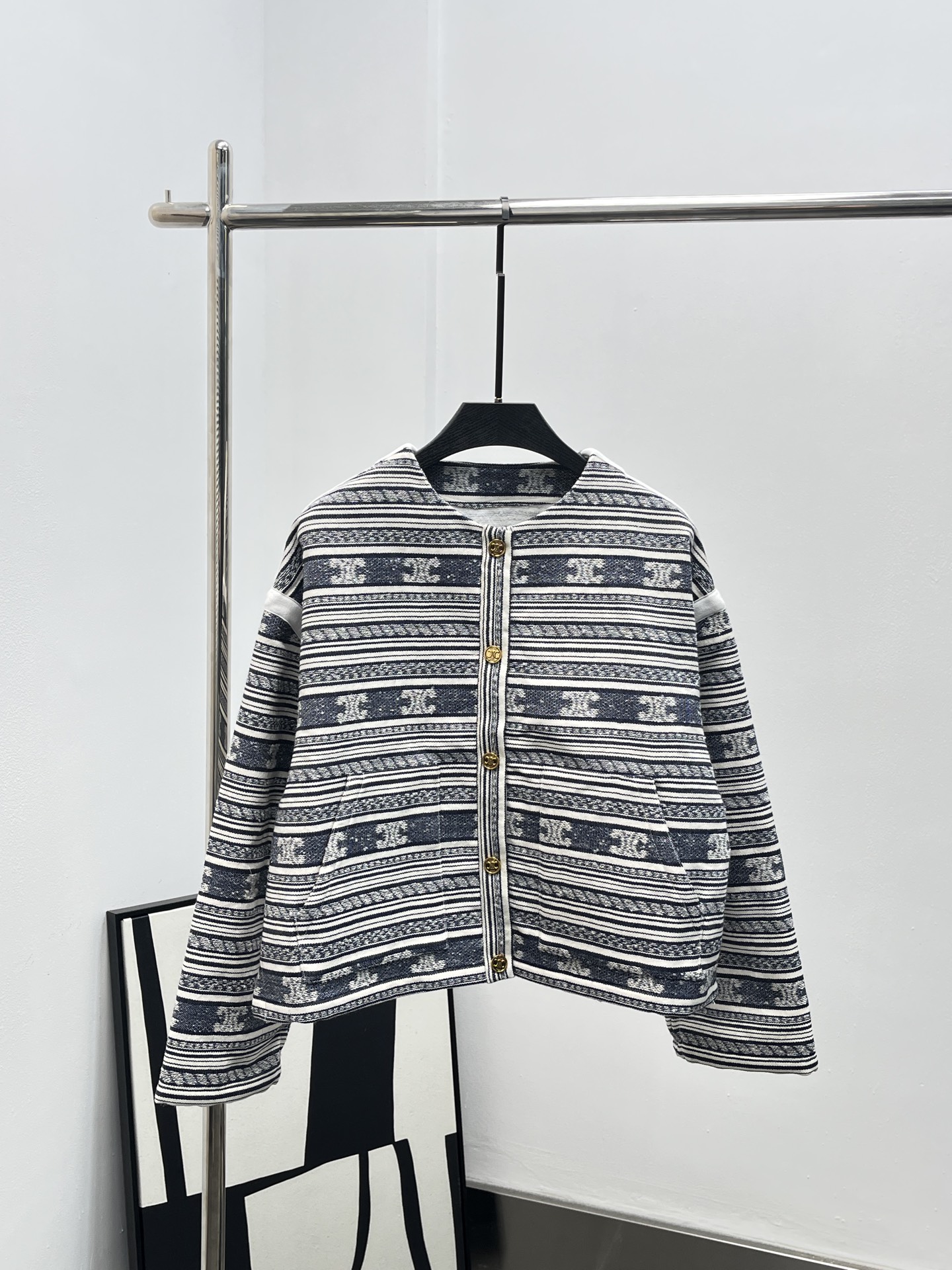 Celine 셀린느 자수 자카드 자켓 의류