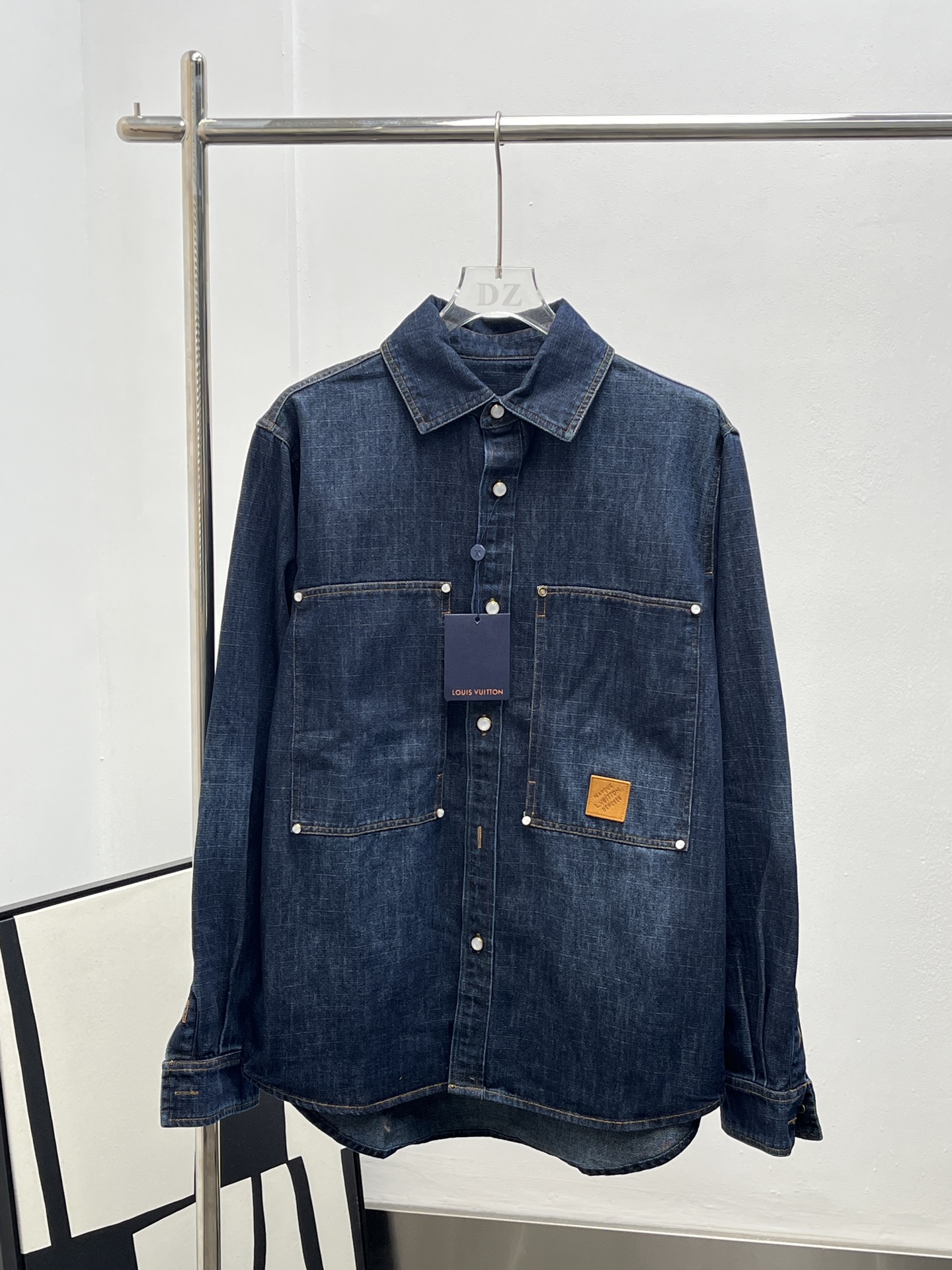LV 루이비통 데님 셔츠 & 팬츠 세트 의류