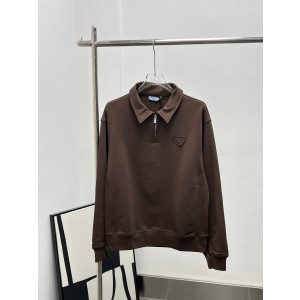 PRADA 프라다  남성 봄 신상 폴로 긴팔 티셔츠 의류