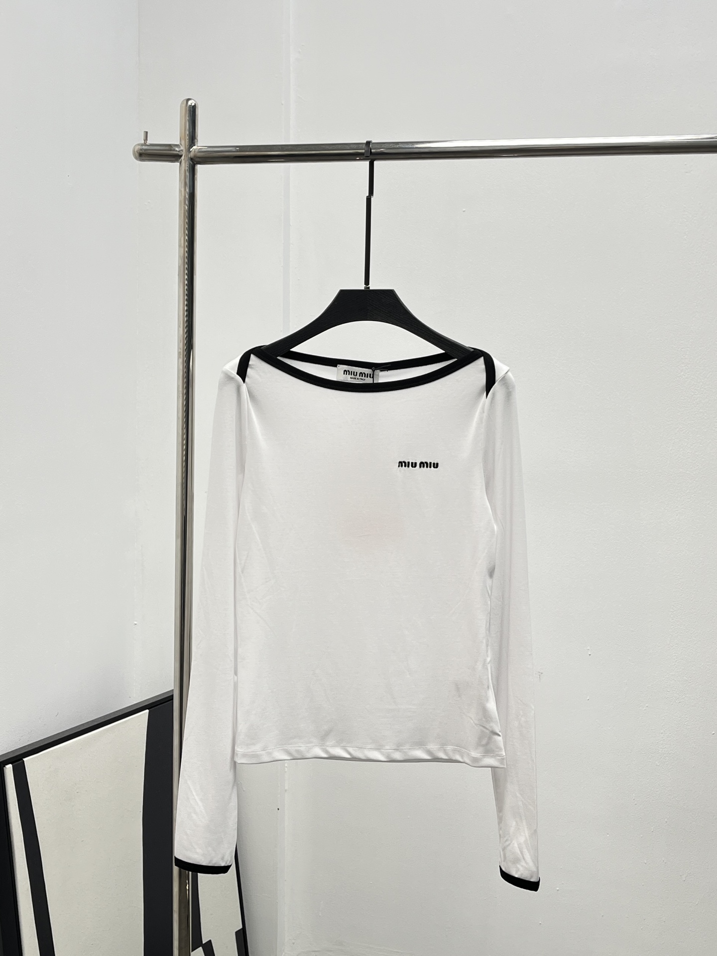 MiuMiu 미우미우 라운드넥 베이직 티셔츠 의류