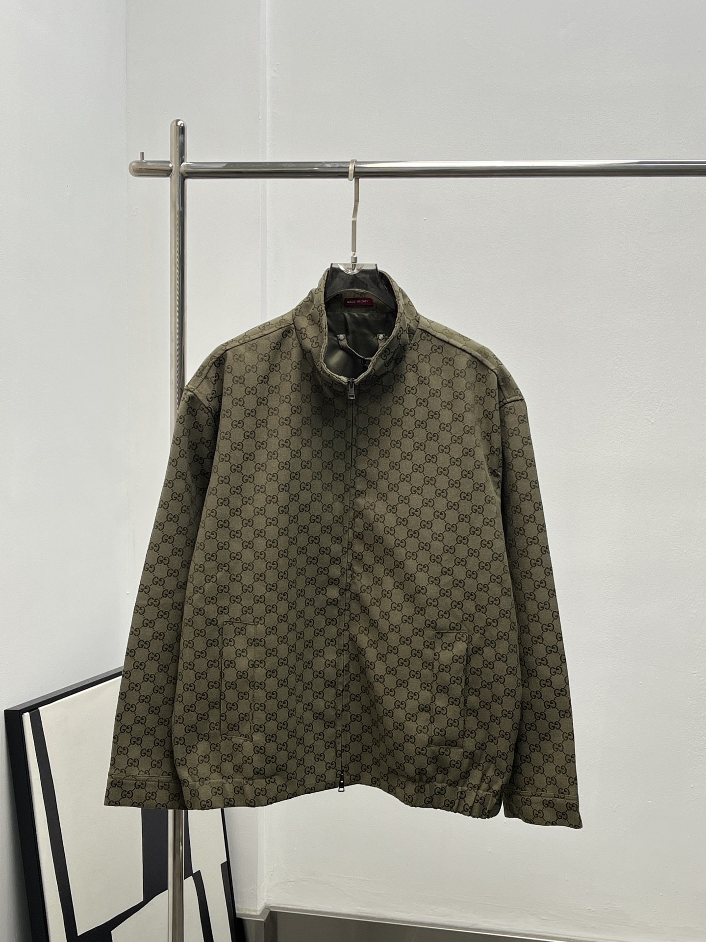 Gucci 구찌 풀 프린트 지퍼 긴팔 재킷 의류