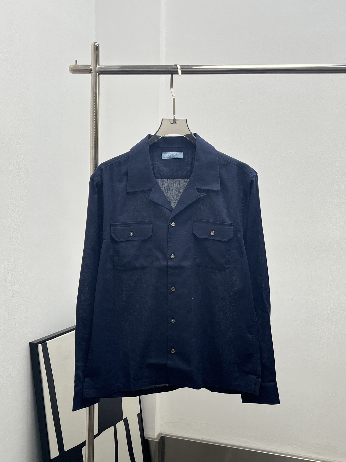 Prada 프라다 단색 롱슬리브 셔츠 의류