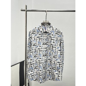 Kiton 키톤 프린트 긴팔 셔츠 의류