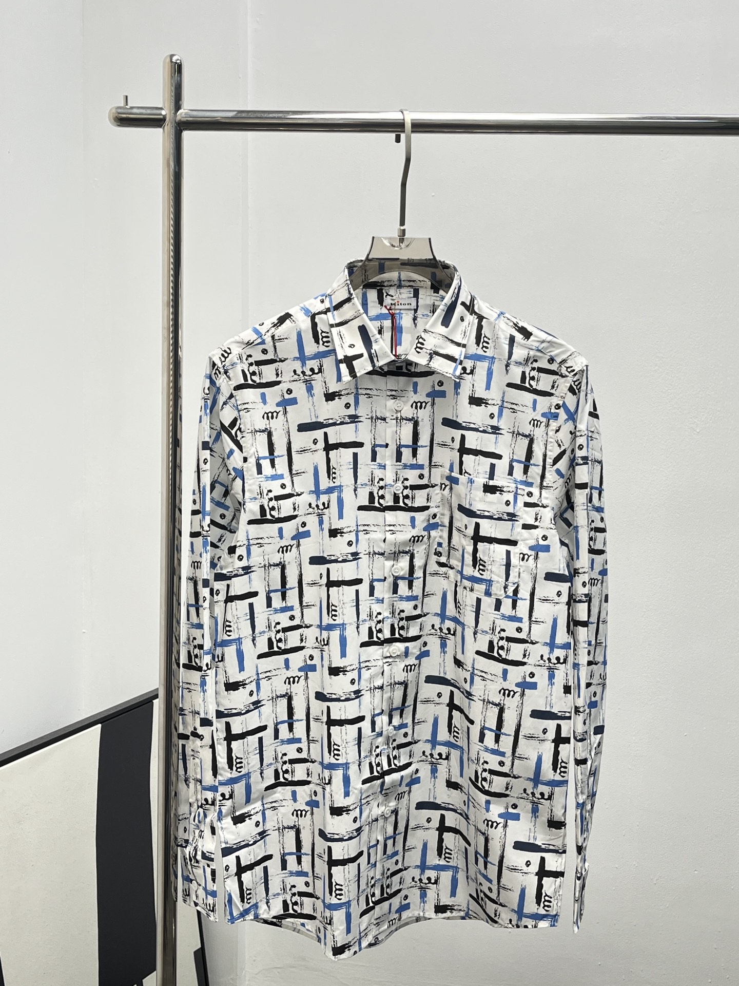 Kiton 키톤 프린트 긴팔 셔츠 의류