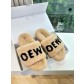 LOEWE 로에베 퍼 슬리퍼 신발