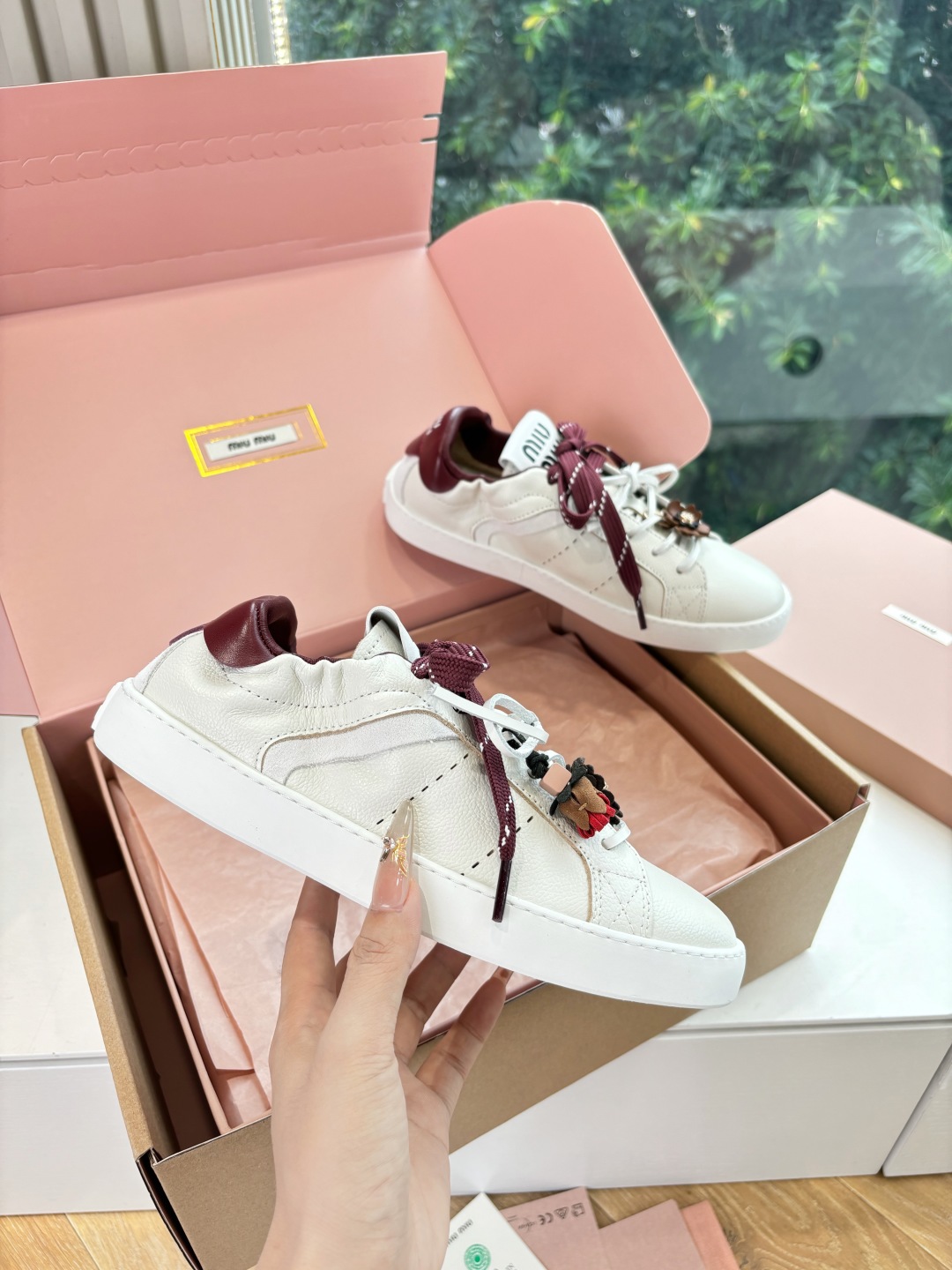 MiuMiu 미우미우 쿠키 스니커즈 신발