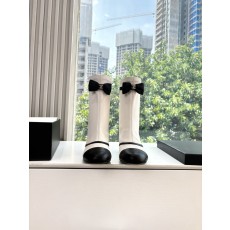 CHANEL 샤넬 메쉬 리본 부츠 신발