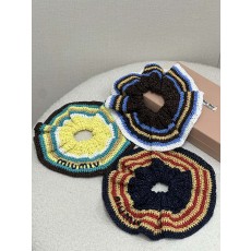 miumiu 미우미우 핸드메이드 니트 헤어밴드