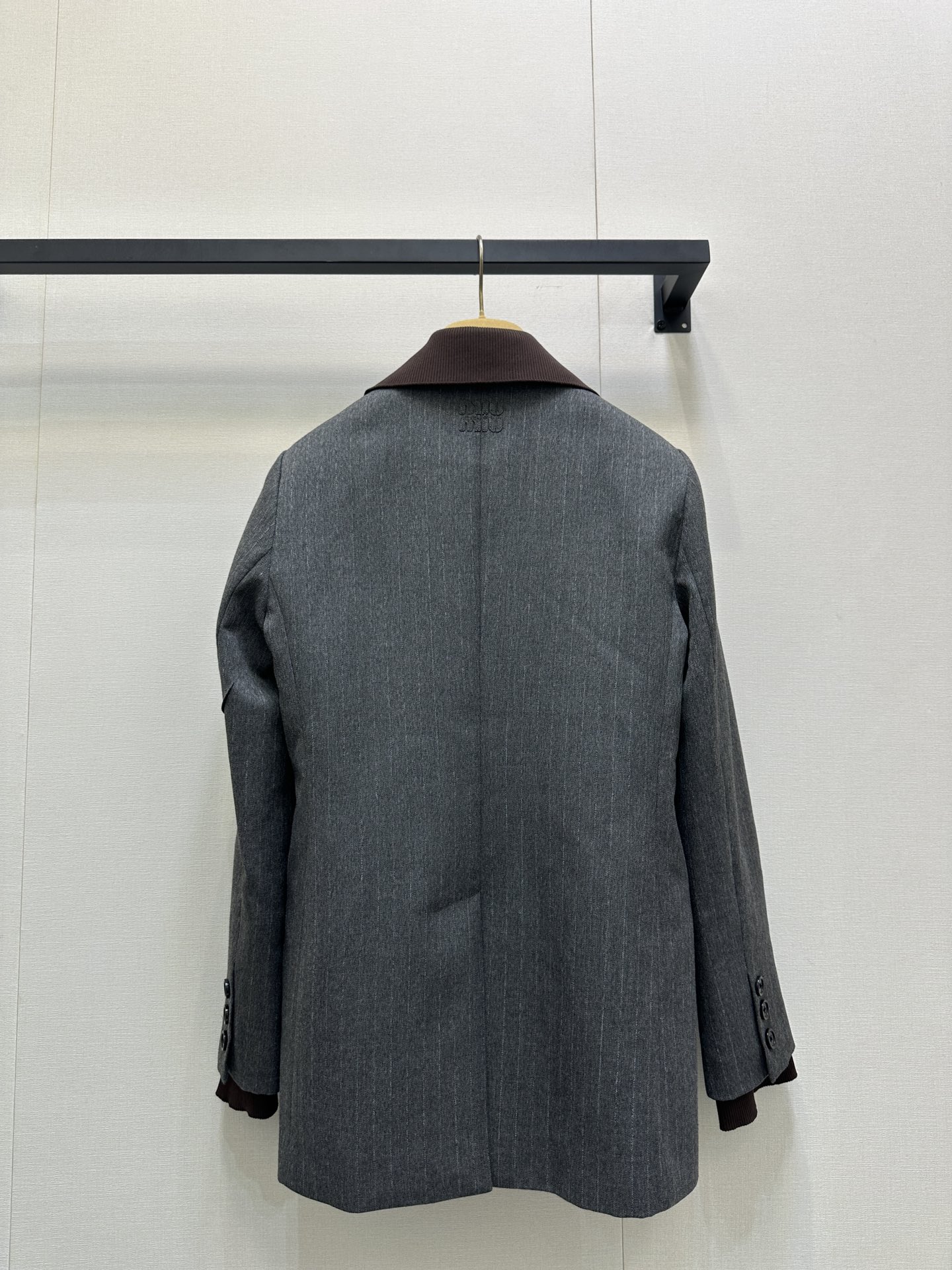 miumiu 미우미우 페이크 레이어드 울 블레이저 재킷 의류