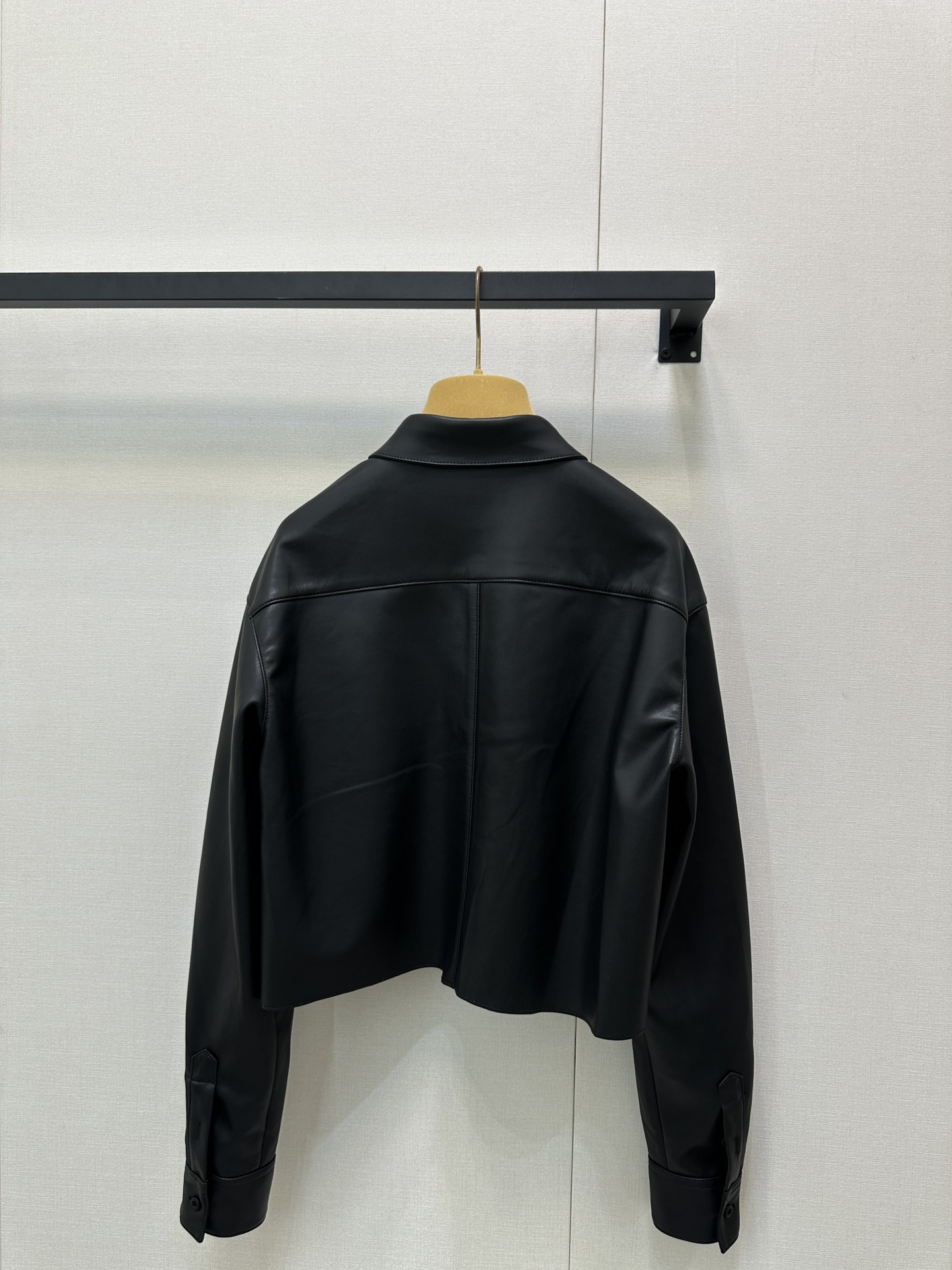 miumiu 미우미우 로고 자수 레더 재킷 의류