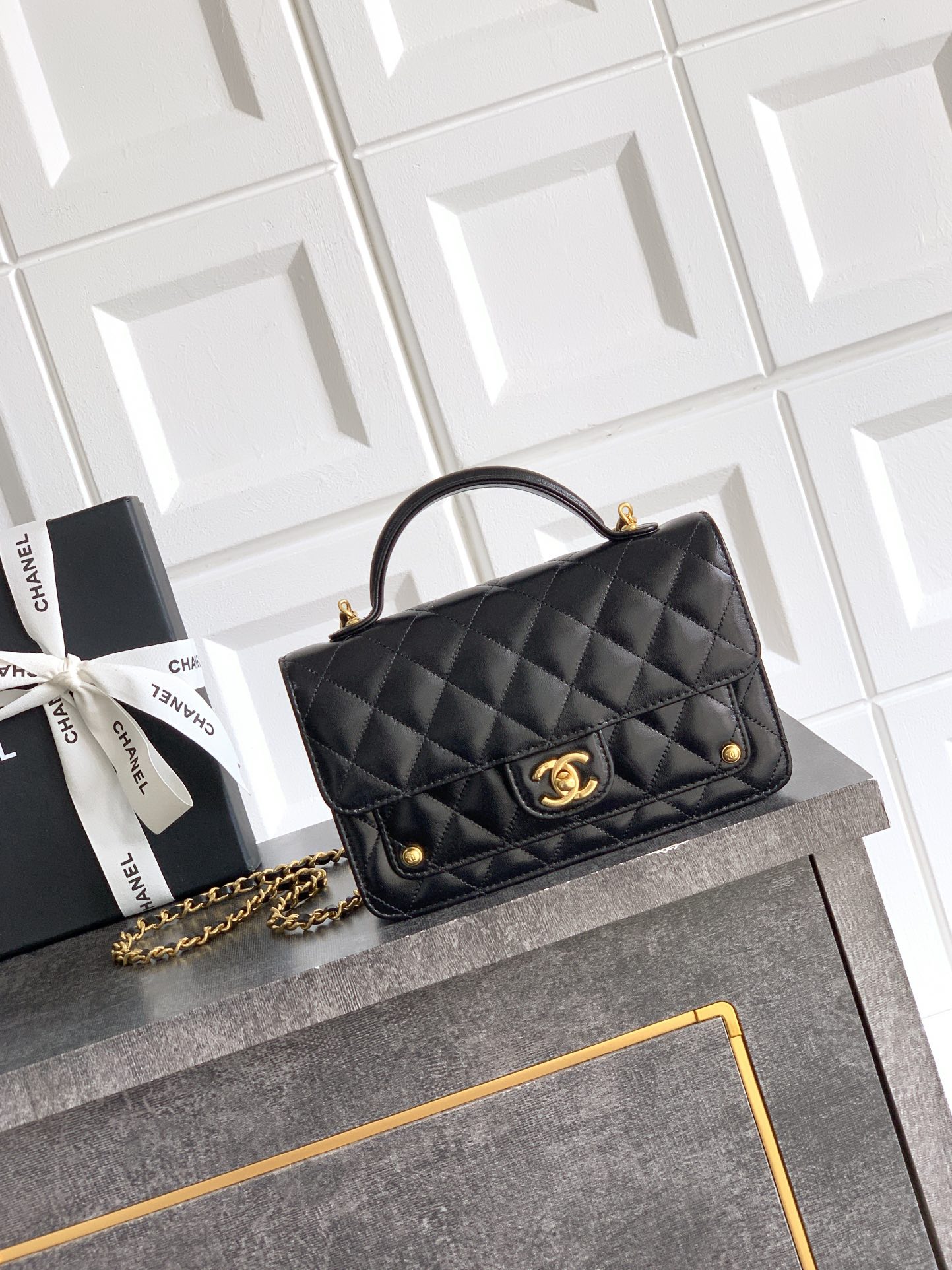 CHANEL 샤넬 25B 신상 핸들 WOC 백 가방