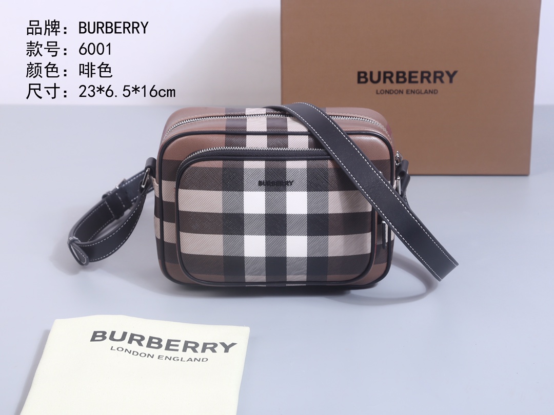 Burberry 버버리 크로스백 · 6001 (브라운 체크) 가방